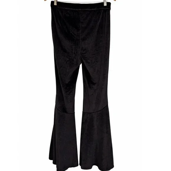 Torn By Ronny Kobo Boho Velvet Flare Pants - Picture 3 of 10